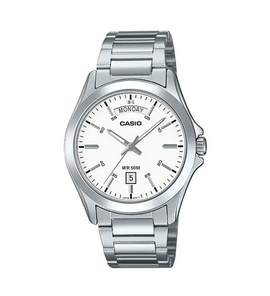 Casio MTP-1370D-7A3 Silver Men’s Watch