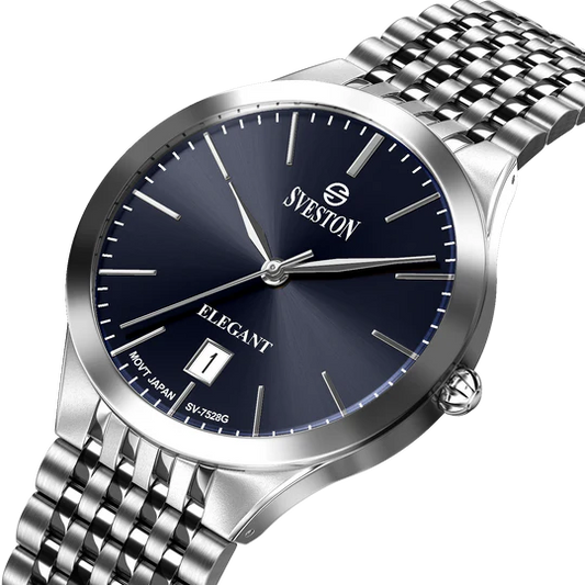 Sveston SV-7528 Silver Stainless Steel Men’s Watch