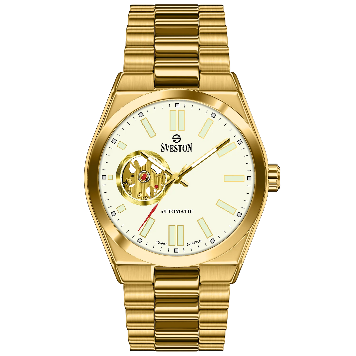Sveston Automatic Gold Watch