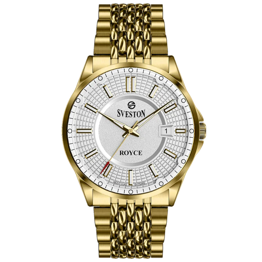 Sveston SV-7529 Gold Stainless Steel Men’s Watch