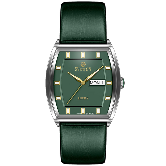 Sveston Lucky Green & Silver Watch