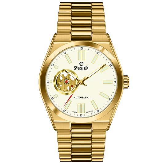 Sveston Automatic Gold Watch for Men