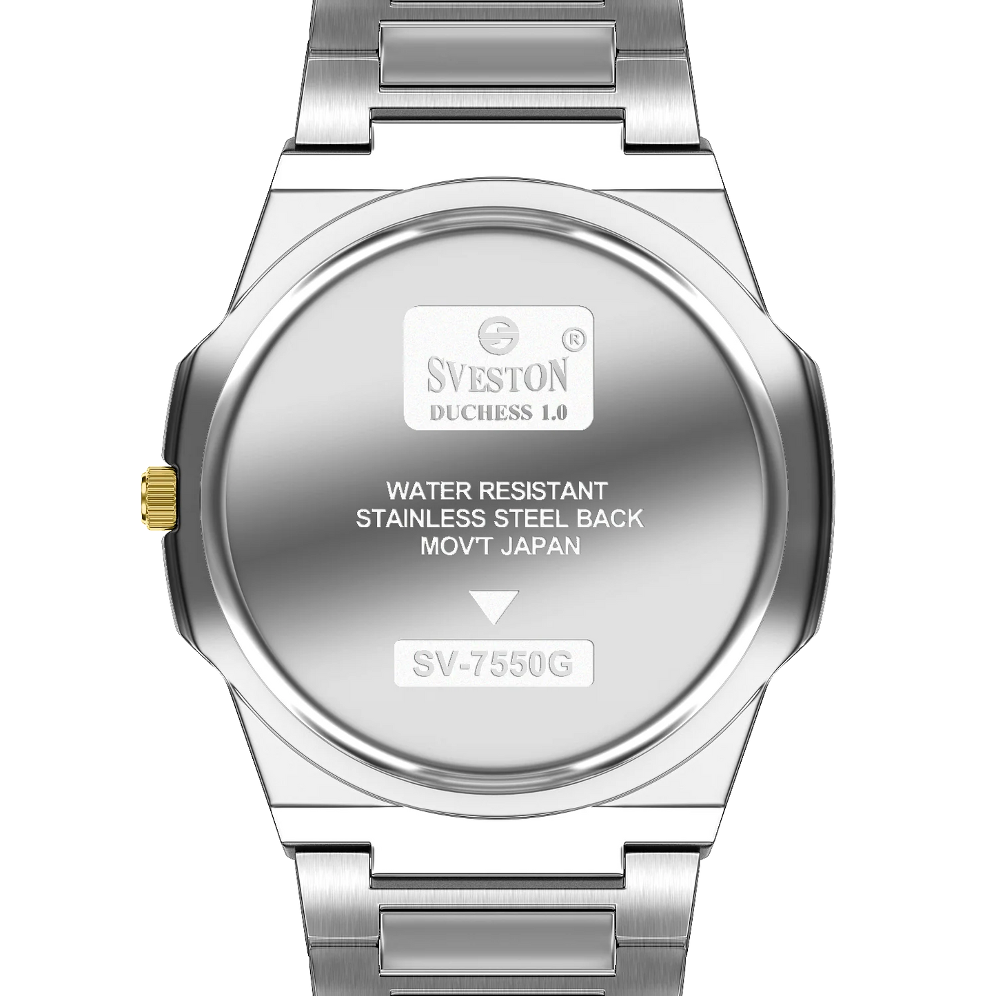 Sveston Duchess Rose Gold Silver Watch
