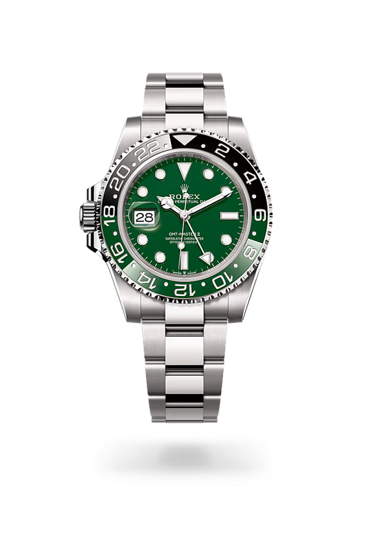 Rolex GMT-Master II Stainless Steel Green Dial