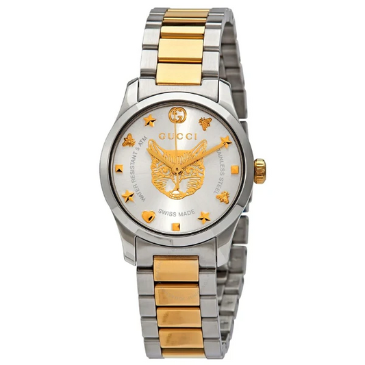 Gucci G-Timeless Two-Tone Stainless Steel Watch