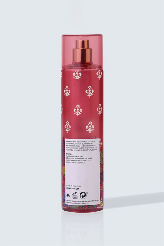 Khaadi Love Charm Body Mist – Sweet & Romantic Floral Fragrance for Women