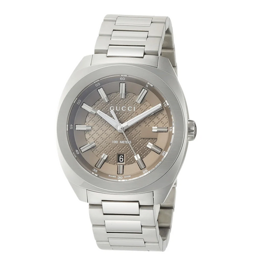 Gucci Stainless Steel 40mm Beige Dial Watch