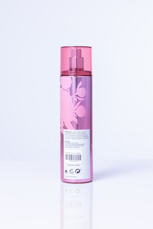 Khaadi Pink Peonies Body Mist – Fresh Floral & Feminine Fragrance for Women