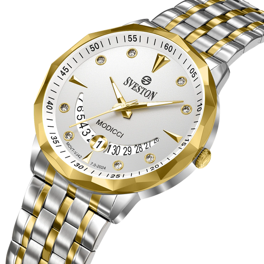 Sveston Modicci Silver & Gold Watch